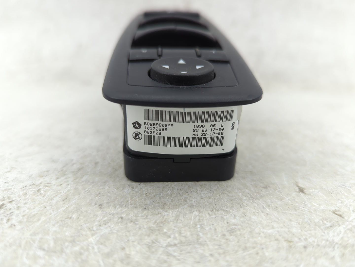 2016-2021 Dodge Durango Master Power Window Switch Replacement Driver Side Left Fits Fits 2016 2017 2018 2019 2020 2021 2022