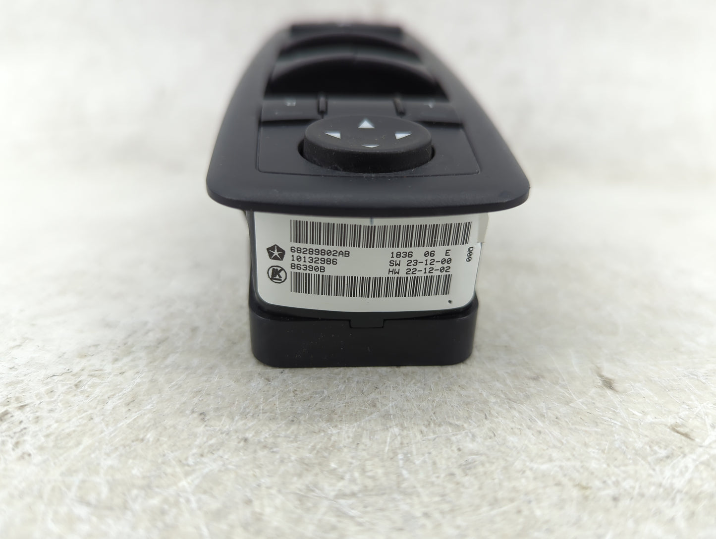 2016-2021 Dodge Durango Master Power Window Switch Replacement Driver Side Left Fits Fits 2016 2017 2018 2019 2020 2021 2022