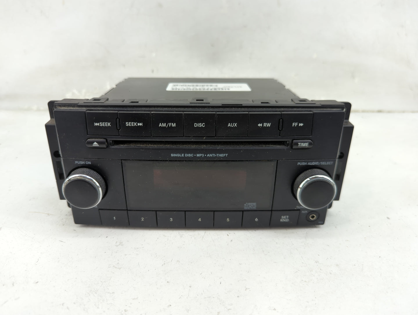 2012-2020 Dodge Grand Caravan Radio AM FM Cd Player Receiver Replacement Fits Fits 2012 2013 2014 2015 2016 2017 2018 2019 2