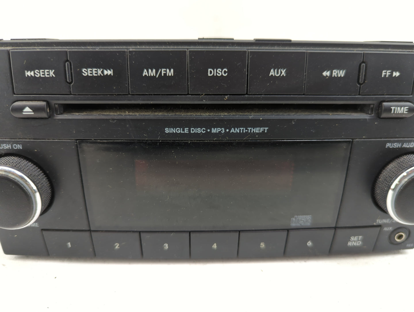 2012-2020 Dodge Grand Caravan Radio AM FM Cd Player Receiver Replacement Fits Fits 2012 2013 2014 2015 2016 2017 2018 2019 2