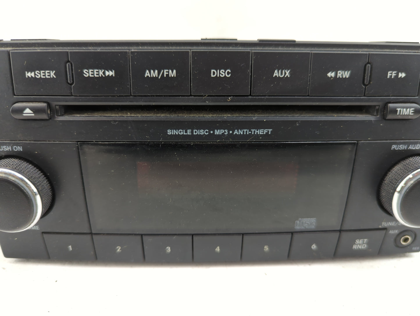 2012-2020 Dodge Grand Caravan Radio AM FM Cd Player Receiver Replacement Fits Fits 2012 2013 2014 2015 2016 2017 2018 2019 2