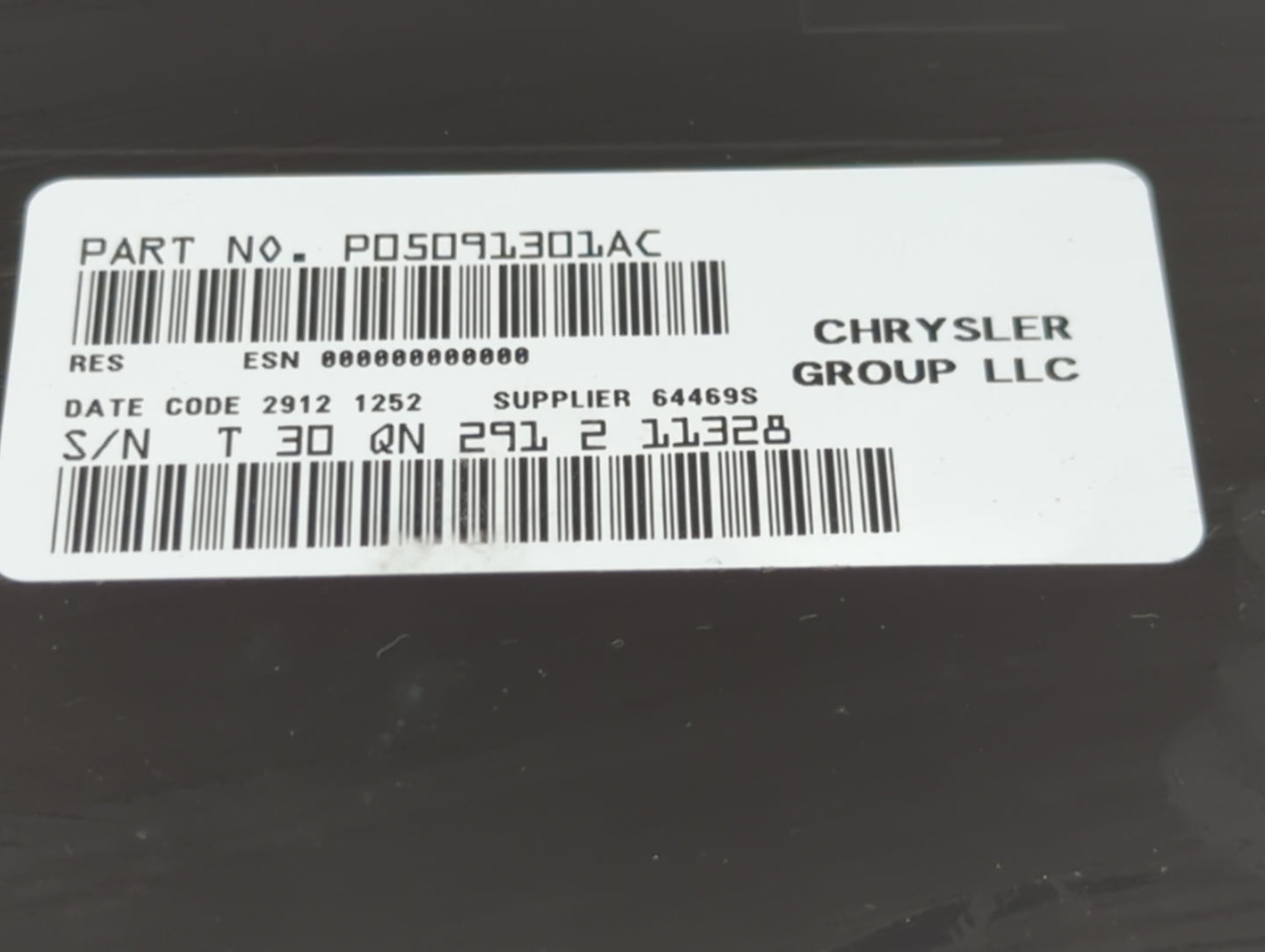 2012-2020 Dodge Grand Caravan Radio AM FM Cd Player Receiver Replacement Fits Fits 2012 2013 2014 2015 2016 2017 2018 2019 2