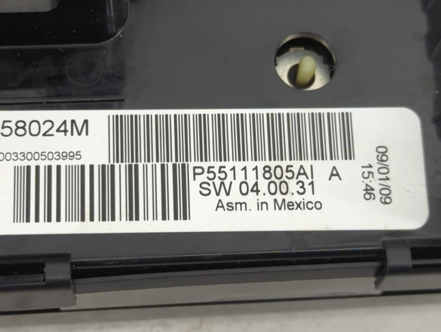 0 Dodge Grand Caravan Climate Control Module Temperature AC/Heater Replacement Fits OEM Used Auto Parts - Oemusedautoparts1.