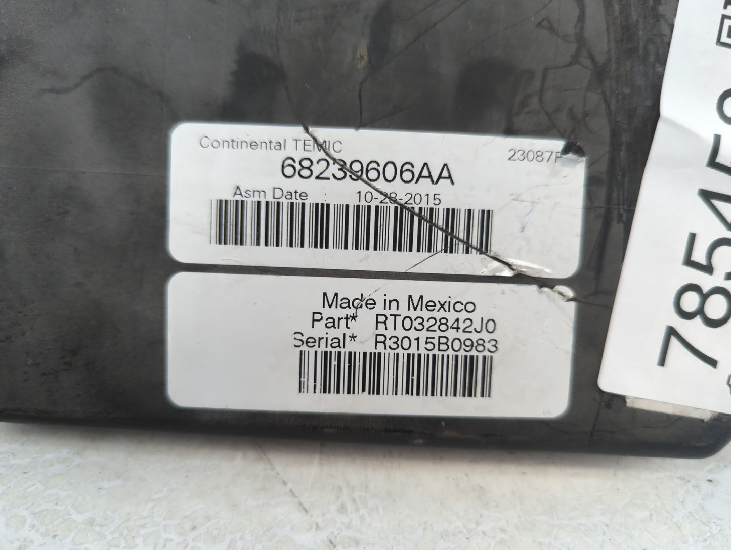 2015-2020 Dodge Grand Caravan Fusebox Fuse Box Relay Module Tipm - Oemusedautoparts1.com