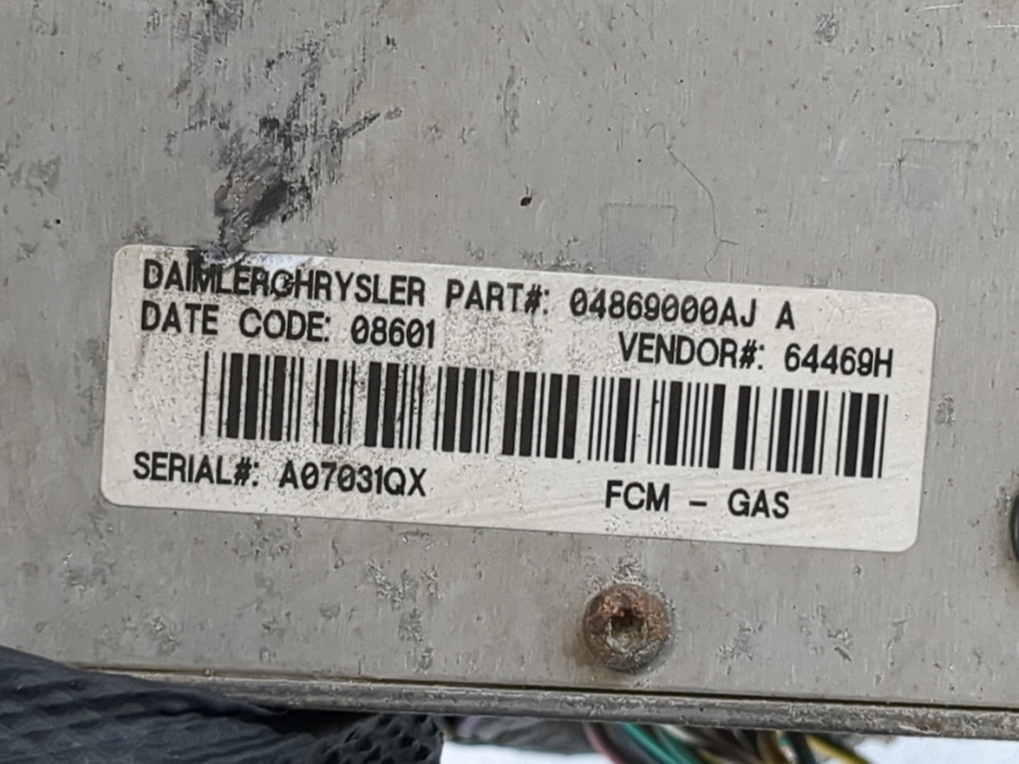 0 Dodge Grand Caravan Fusebox Fuse Box Panel Relay Module Fits Fits 201 2002 2003 OEM Used Auto Parts - Oemusedautoparts1.co