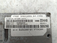 2002 Dodge Intrepid PCM Engine Control Computer ECU ECM PCU OEM OEM Used Auto Parts - Oemusedautoparts1.com