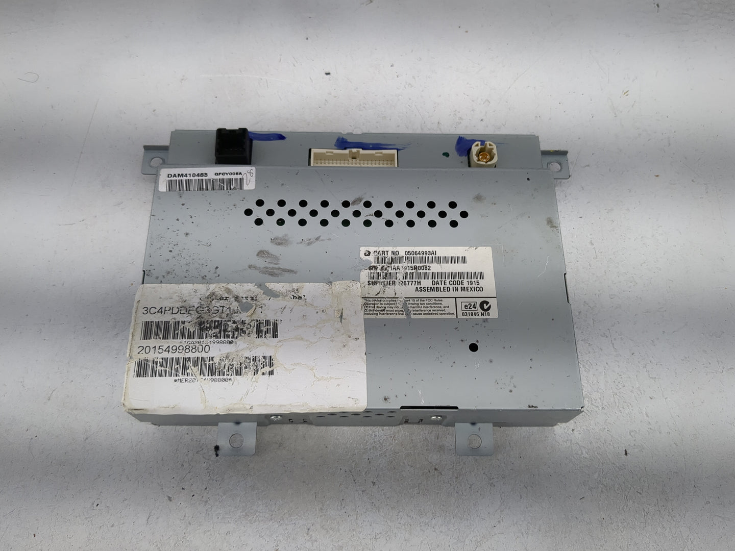 2016 Dodge Journey Information Display Screen 1179119 - Oemusedautoparts1.com
