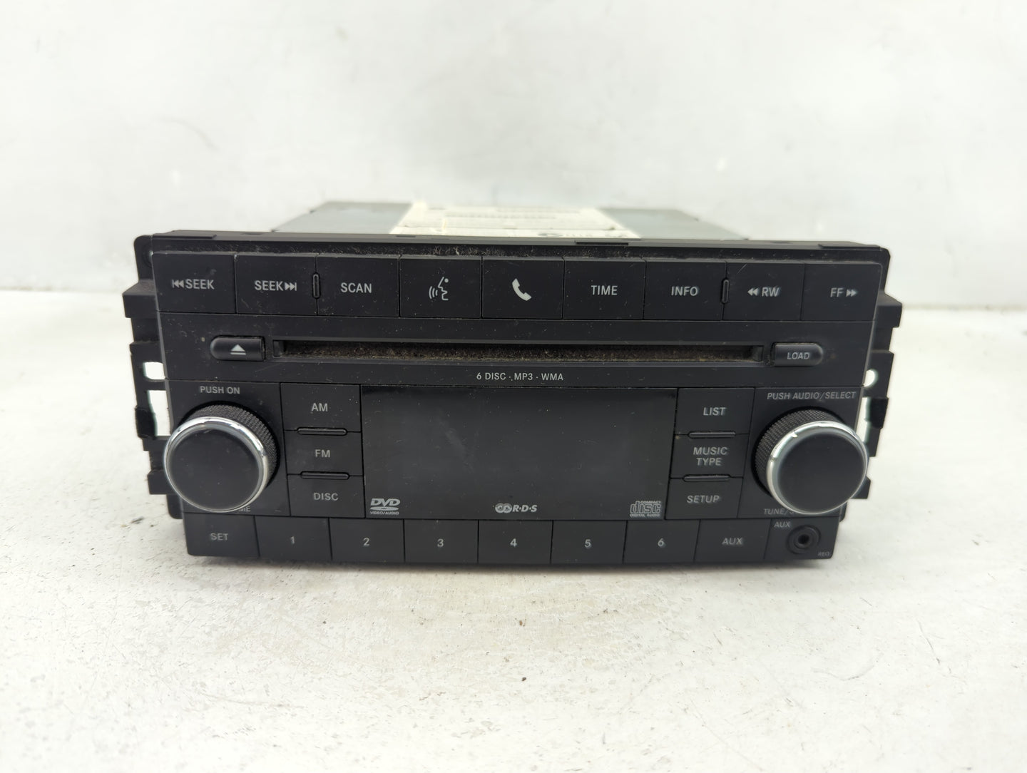 2009-2010 Dodge Journey Radio AM FM Cd Player Receiver Replacement Fits Fits 2008 2009 2010 OEM Used Auto Parts - Oemusedaut