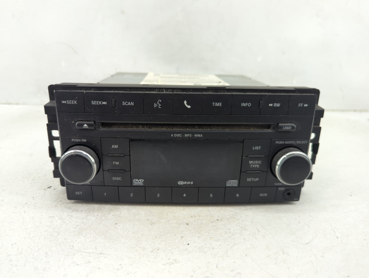 2009-2010 Dodge Journey Radio AM FM Cd Player Receiver Replacement Fits Fits 2008 2009 2010 OEM Used Auto Parts - Oemusedaut