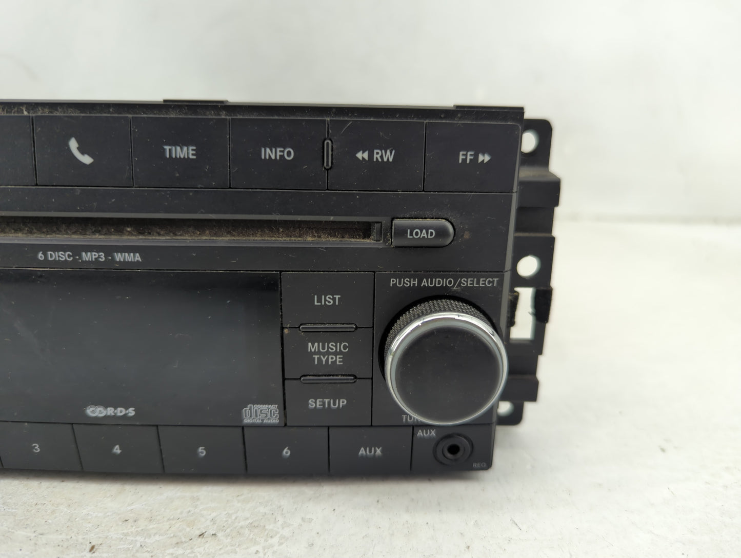 2009-2010 Dodge Journey Radio AM FM Cd Player Receiver Replacement Fits Fits 2008 2009 2010 OEM Used Auto Parts - Oemusedaut