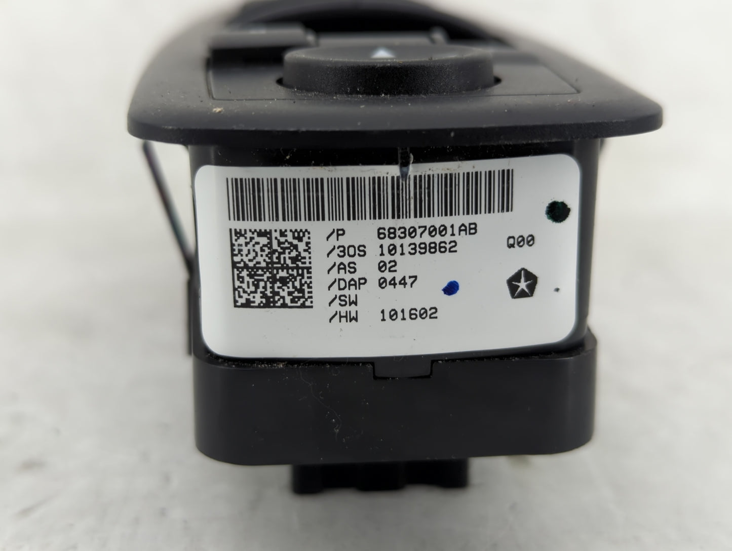 2009-2010 Dodge Journey Master Power Window Switch Replacement Driver Side Left Fits Fits 2009 2010 OEM Used Auto Parts - Oe