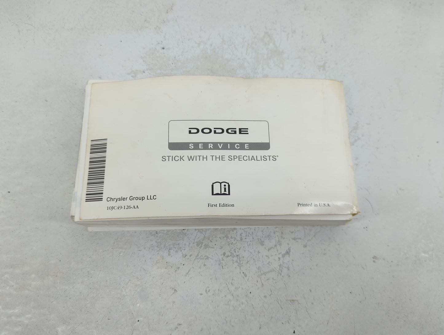 0 Dodge Journey Owners Manual Book Guide OEM Used Auto Parts - Oemusedautoparts1.com