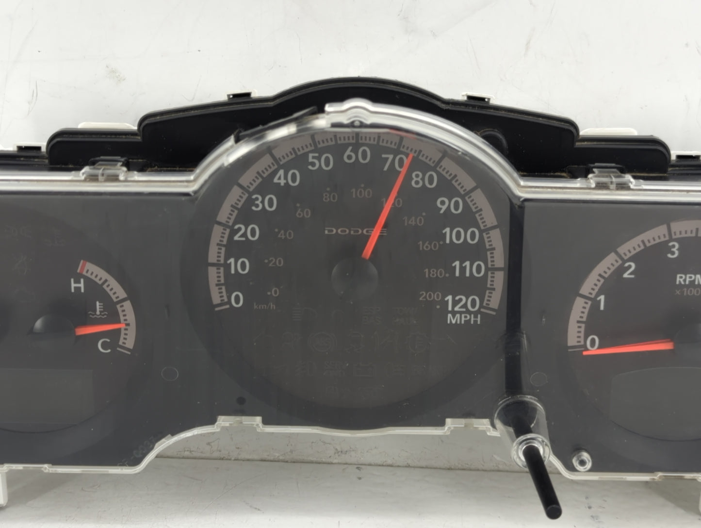 2007 Dodge Nitro Instrument Cluster Speedometer Gauges Fits OEM Used Auto Parts - Oemusedautoparts1.com