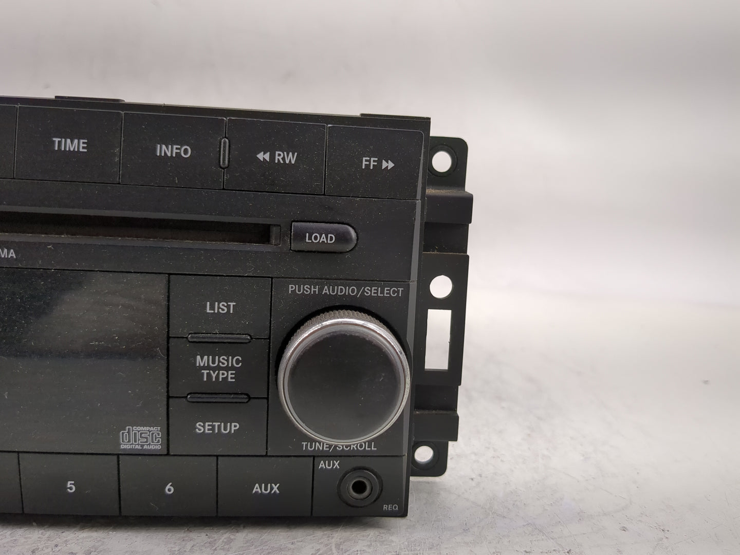 2007 Dodge Nitro Radio AM FM Cd Player Receiver Replacement Fits OEM Used Auto Parts - Oemusedautoparts1.com
