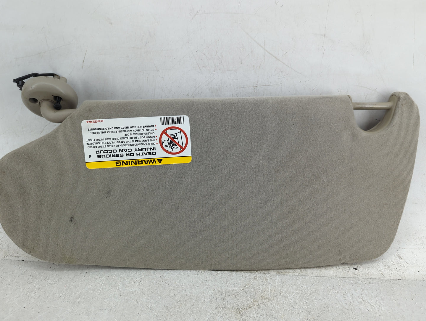 2002-2005 Dodge Ram 1500 Sun Visor Shade Replacement Passenger Right Mirror Fits Fits 2002 2003 2004 2005 OEM Used Auto Part