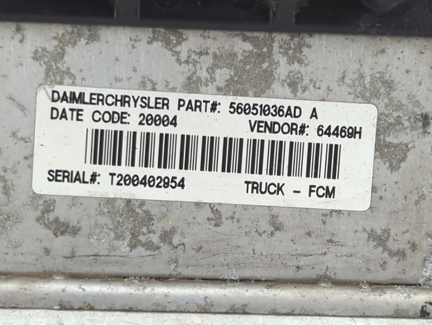 2002-2005 Dodge Ram 1500 Body Control Module Bcm Inner Cabin Fuse Box - Oemusedautoparts1.com