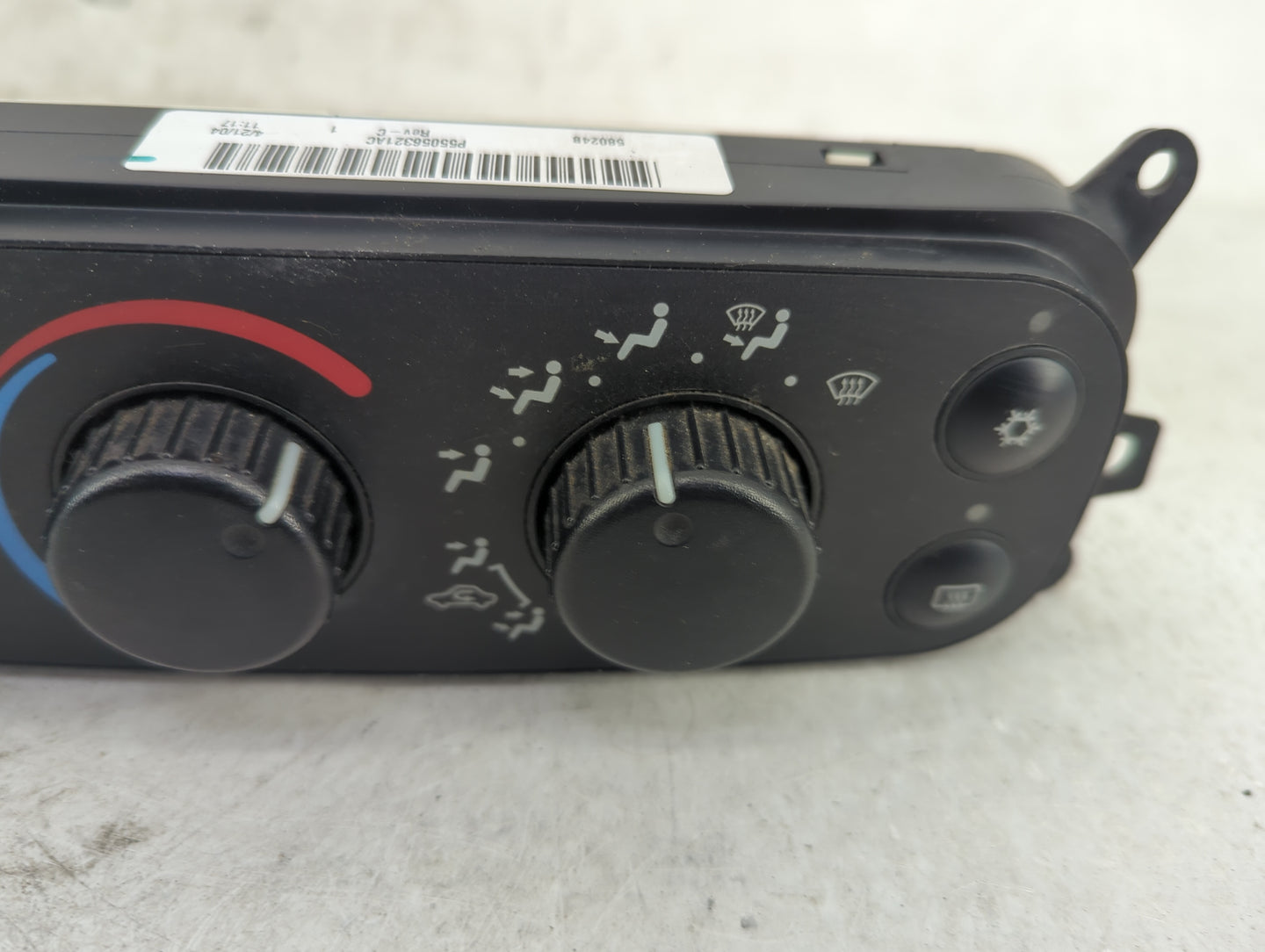 2003-2005 Dodge Ram 1500 Climate Control Module Temperature AC/Heater Replacement Fits Fits 2003 2004 2005 OEM Used Auto Par