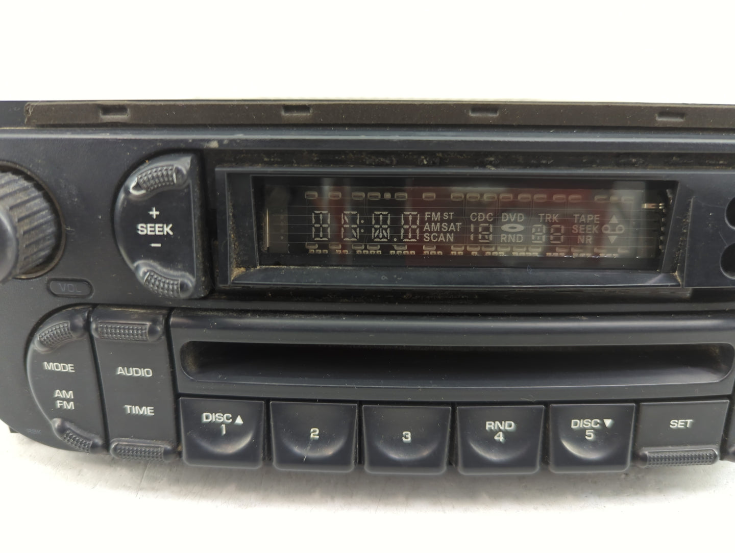 2005 Dodge Ram 1500 Radio AM FM Cd Player Receiver Replacement Fits Fits 2006 2007 OEM Used Auto Parts - Oemusedautoparts1.c