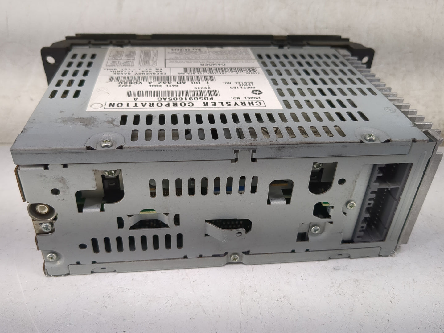 2004 Dodge Ram 1500 Radio AM FM Cd Player Receiver Replacement Fits Fits 2002 2003 2005 2006 OEM Used Auto Parts - Oemusedau