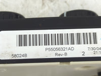 2003-2005 Dodge Ram 1500 Climate Control Module Temperature AC/Heater Replacement Fits Fits 2003 2004 2005 OEM Used Auto Par