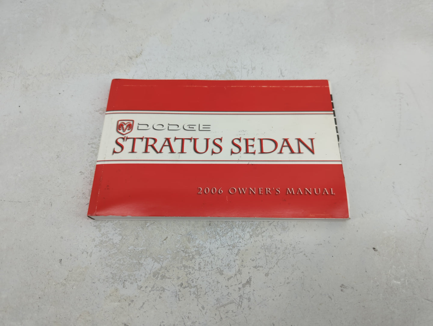 0 Dodge Stratus Owners Manual Book Guide OEM Used Auto Parts - Oemusedautoparts1.com