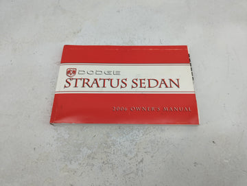 0 Dodge Stratus Owners Manual Book Guide OEM Used Auto Parts - Oemusedautoparts1.com