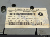 1995-2000 Dodge Stratus Radio AM FM Cd Player Receiver Replacement Fits Fits 1995 1996 1997 1998 1999 2000 OEM Used Auto Par