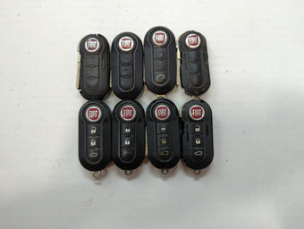 compare product Lot of 8 Fiat Keyless Entry Remote Fob LTQFI2AM433TX | RX2TRF198
