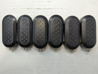 Lot of 6 Fiat Keyless Entry Remote Fob LTQFI2AM433TX | 2ADFTF12AM433TX - Oemusedautoparts1.com