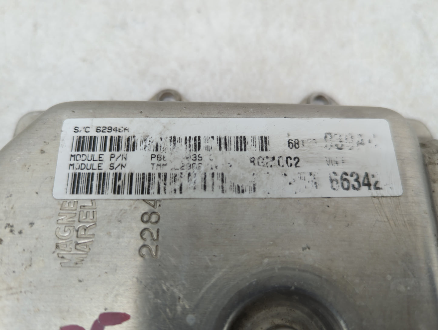 2012-2014 Fiat 500 PCM Engine Control Computer ECU ECM PCU OEM Fits Fits 2012 2013 2014 OEM Used Auto Parts - Oemusedautopar