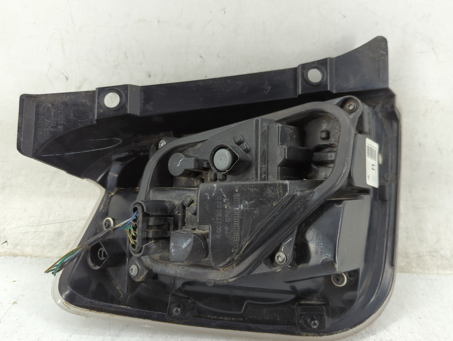 2012-2017 Fiat 500 Tail Light Assembly Passenger Right OEM Fits Fits 2012 2013 2014 2015 2016 2017 OEM Used Auto Parts - Oem