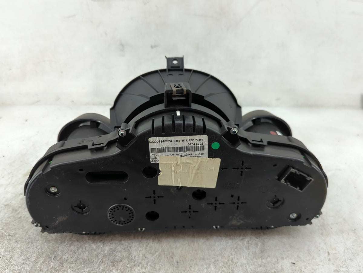 0 Fiat 500x Instrument Cluster Speedometer Gauges Miles:143K Fits OEM Used Auto Parts - Oemusedautoparts1.com