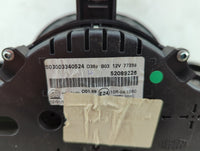 0 Fiat 500x Instrument Cluster Speedometer Gauges Miles:143K Fits OEM Used Auto Parts - Oemusedautoparts1.com