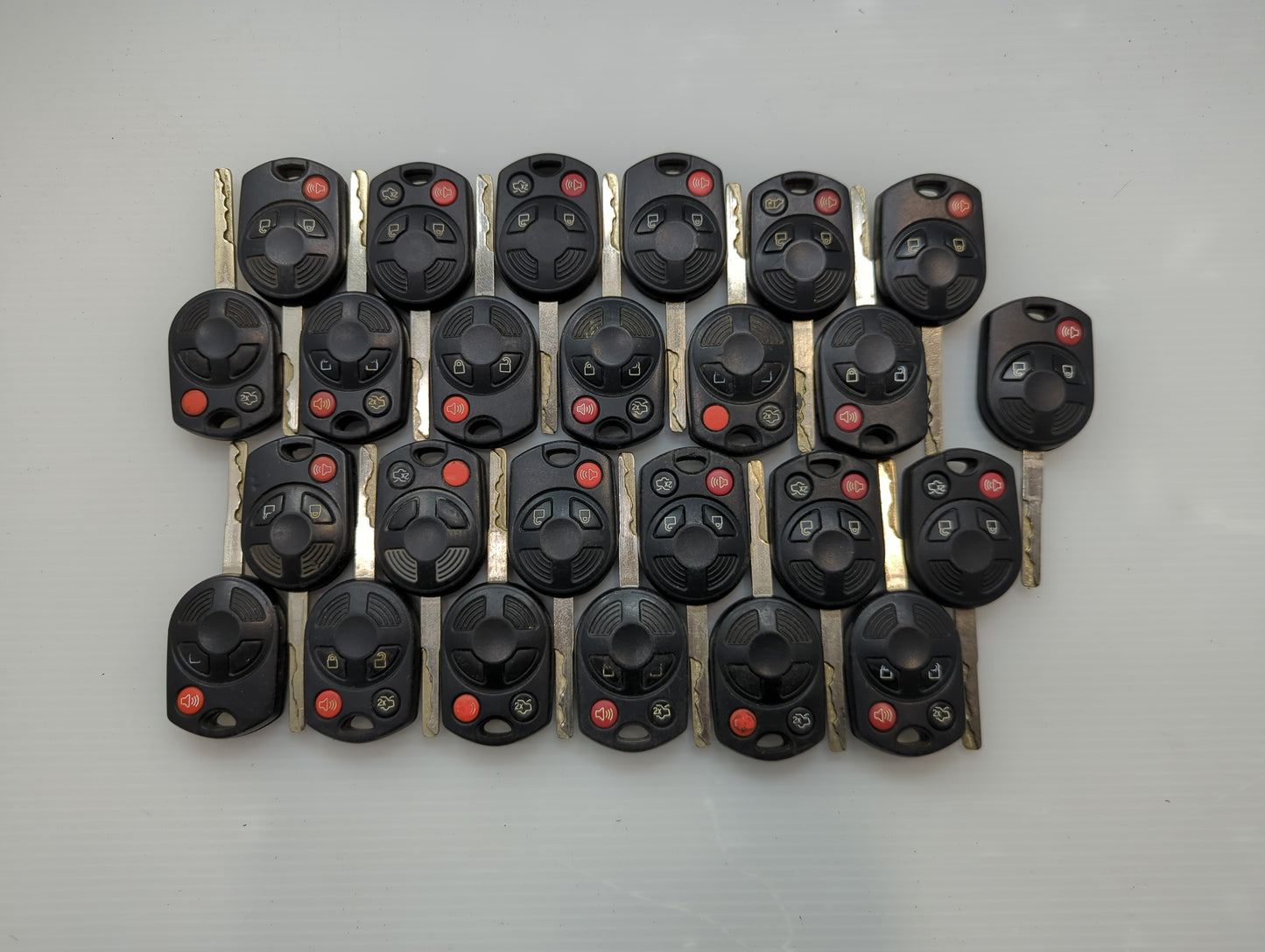 Lot of 25 Ford Keyless Entry Remote Fob OUCD6000022 MIXED PART NUMBERS - Oemusedautoparts1.com