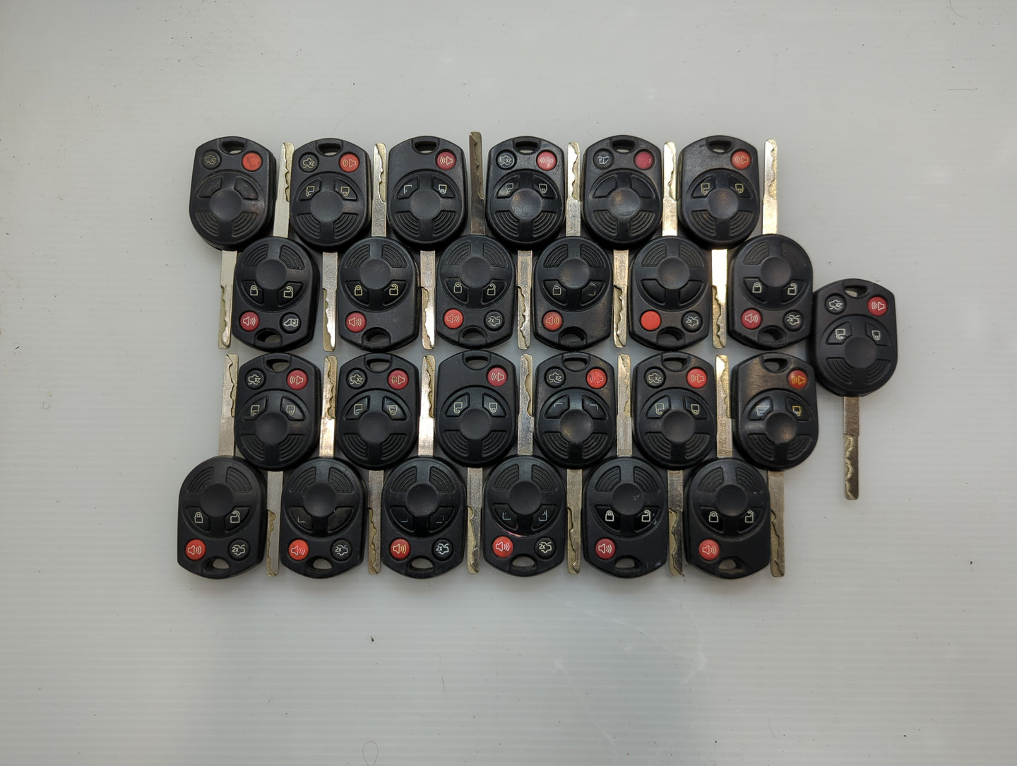 Lot of 25 Ford Keyless Entry Remote Fob OUCD6000022 MIXED PART NUMBERS - Oemusedautoparts1.com