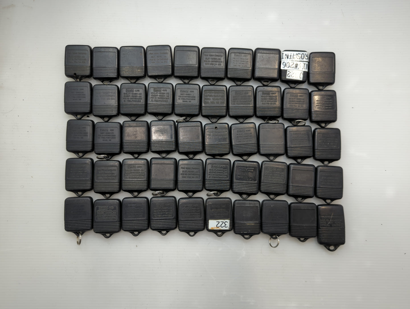 Lot of 50 Ford Keyless Entry Remote Fob CWTWB1U0009 | CWTWB1U331 | - Oemusedautoparts1.com