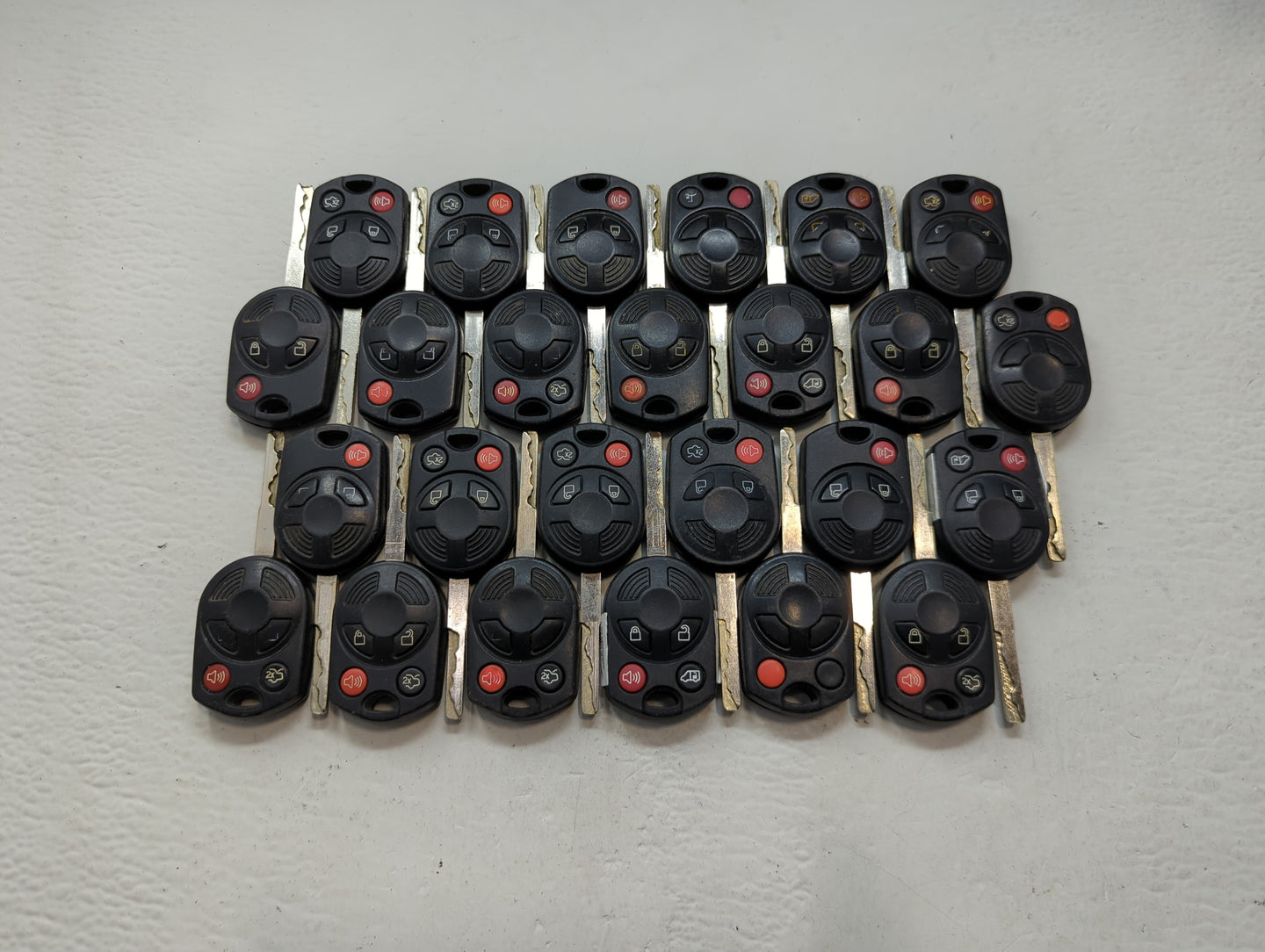 Lot of 25 Ford Keyless Entry Remote Fob OUCD6000022 MIXED PART NUMBERS - Oemusedautoparts1.com