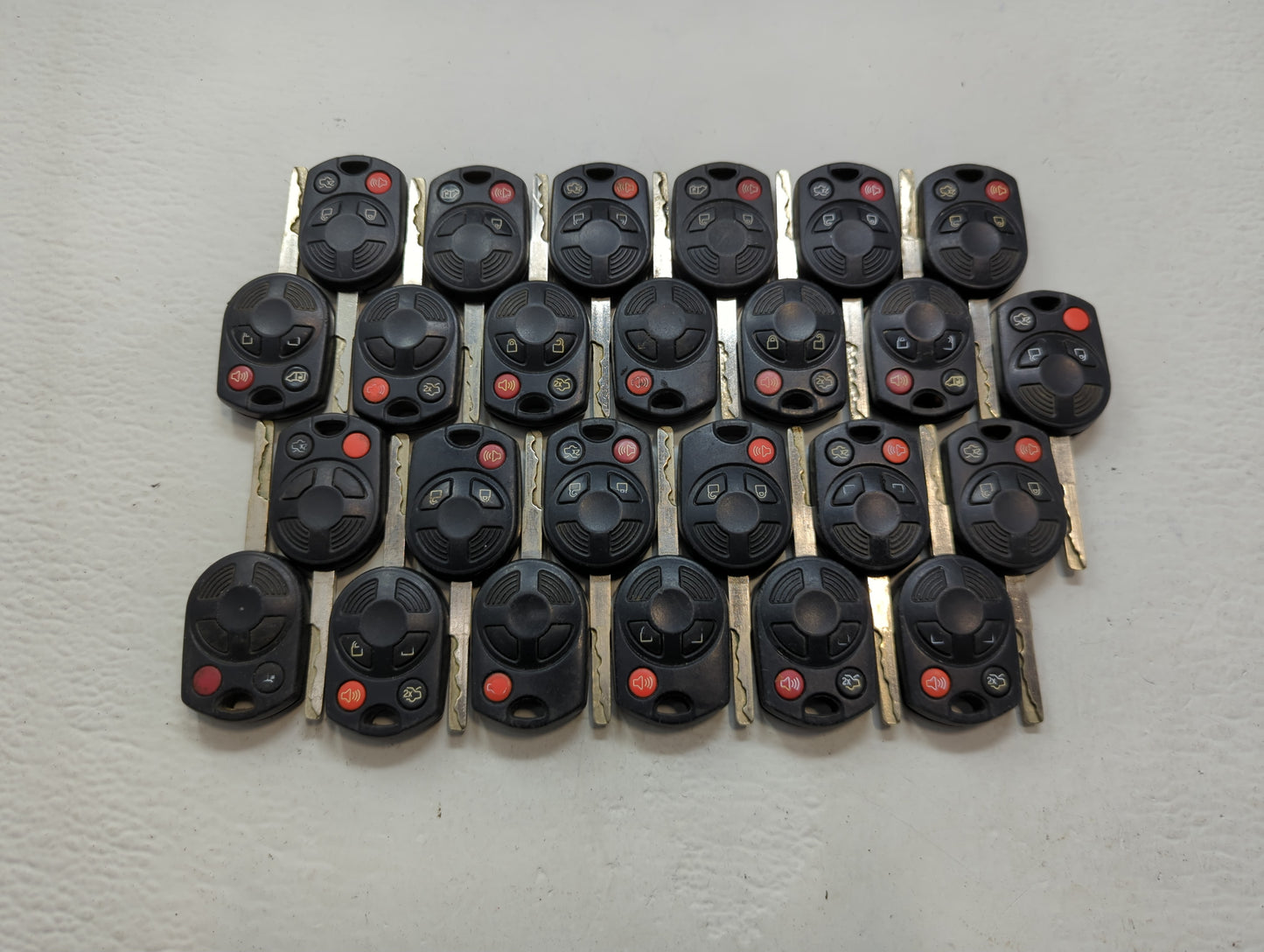 Lot of 25 Ford Keyless Entry Remote Fob OUCD6000022 MIXED PART NUMBERS - Oemusedautoparts1.com