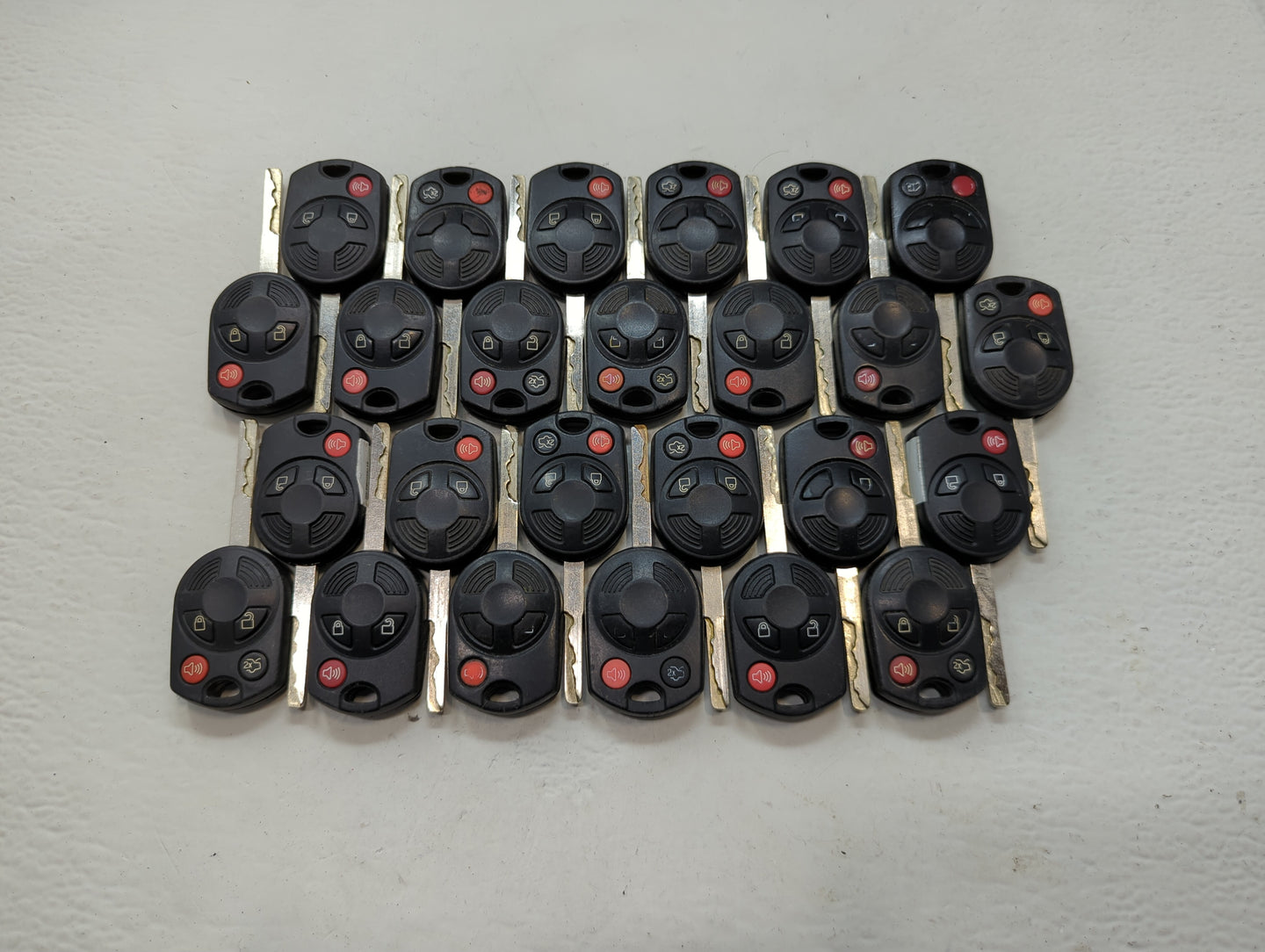 Lot of 25 Ford Keyless Entry Remote Fob OUCD6000022 MIXED PART NUMBERS - Oemusedautoparts1.com