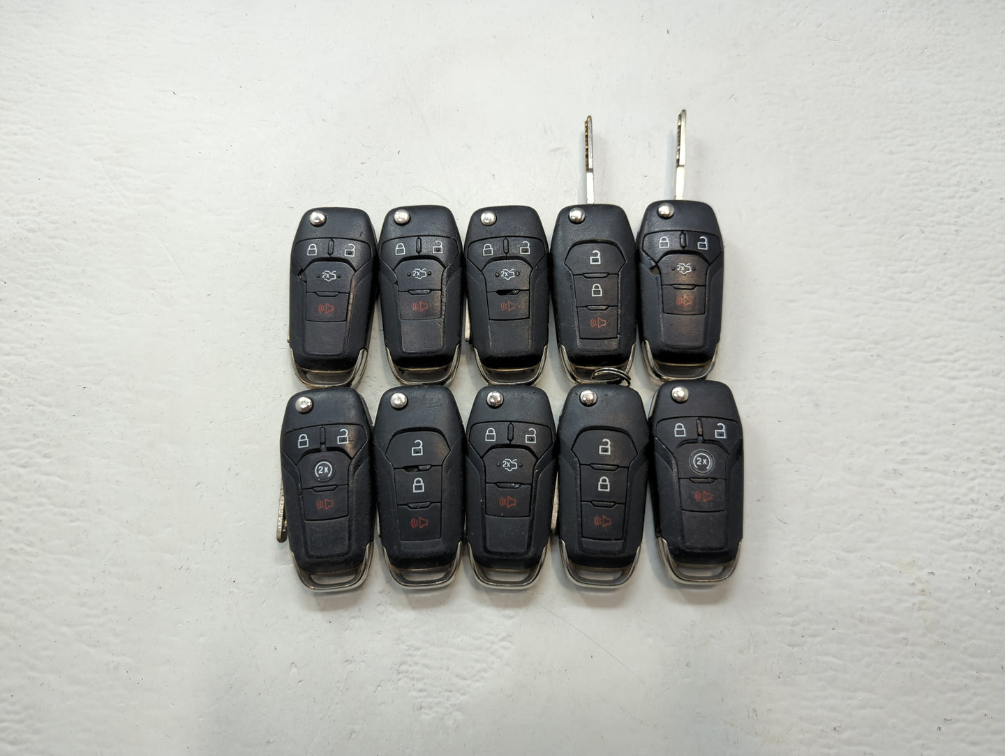 Lot of 10 Ford Keyless Entry Remote Fob N5F-A08TAA | N5F-A08TDA MIXED - Oemusedautoparts1.com