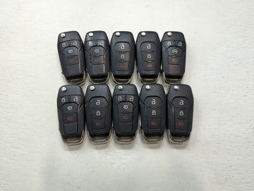 Lot of 9 Ford Keyless Entry Remote Fob N5F-A08TAA | N5F-A08TDA MIXED - Oemusedautoparts1.com
