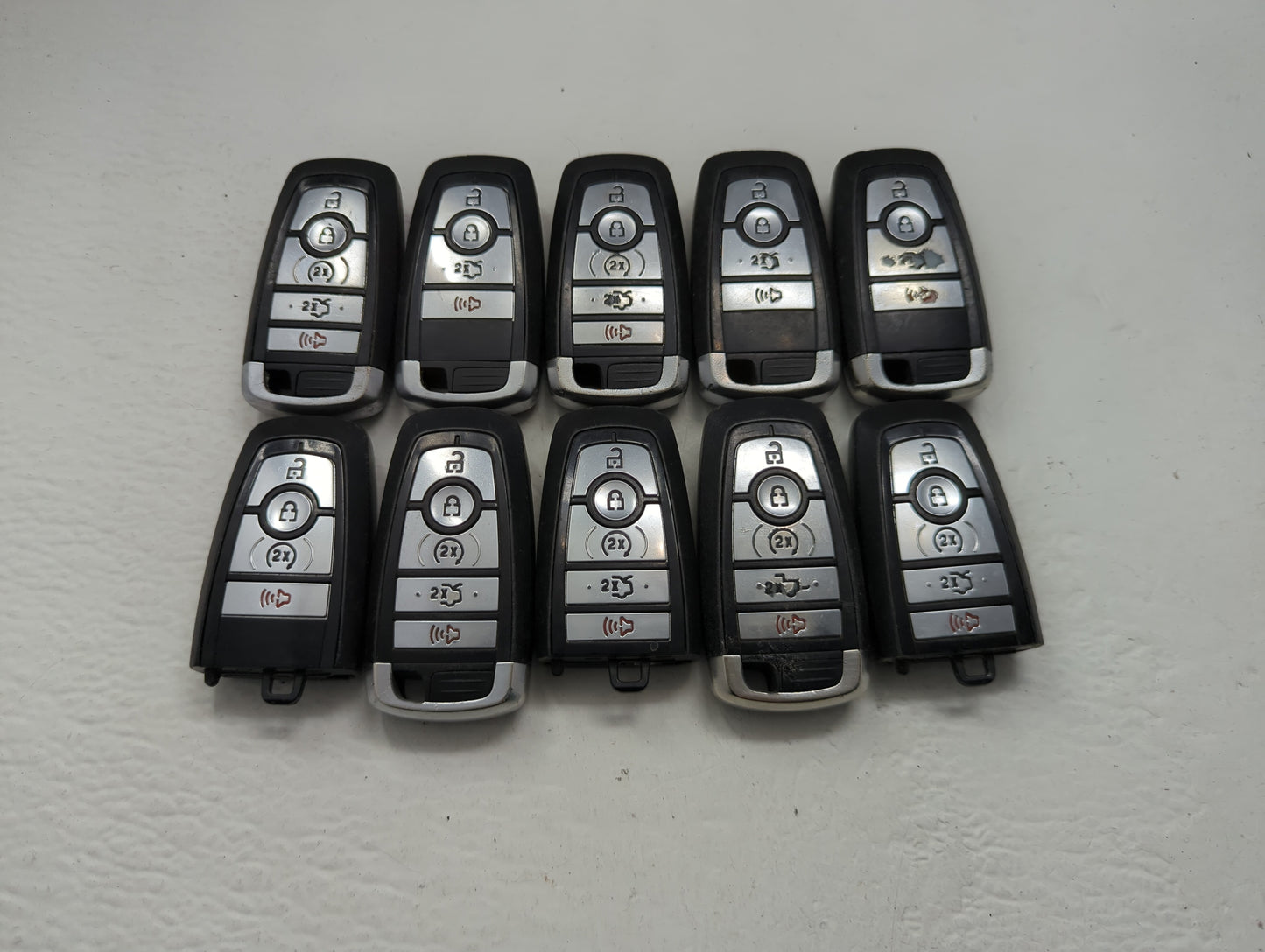 Lot of 10 Ford Keyless Entry Remote Fob MIXED FCC IDS MIXED PART NUMBERS - Oemusedautoparts1.com