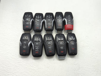 compare product Lot of 10 Ford Keyless Entry Remote Fob MIXED FCC IDS MIXED PART NUMBERS