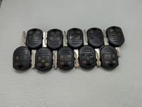 Lot of 10 Ford Keyless Entry Remote Fob MIXED FCC IDS MIXED PART NUMBERS - Oemusedautoparts1.com