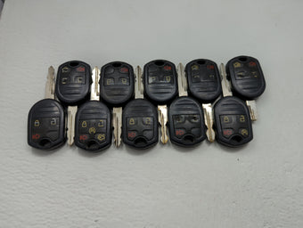 compare product Lot of 10 Ford Keyless Entry Remote Fob MIXED FCC IDS MIXED PART NUMBERS