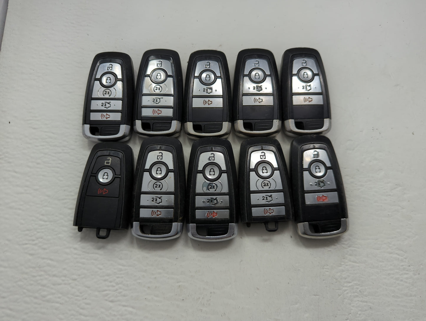 Lot of 10 Ford Keyless Entry Remote Fob MIXED FCC IDS MIXED PART NUMBERS - Oemusedautoparts1.com