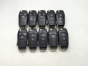 compare product Lot of 10 Ford Keyless Entry Remote Fob MIXED FCC IDS MIXED PART NUMBERS