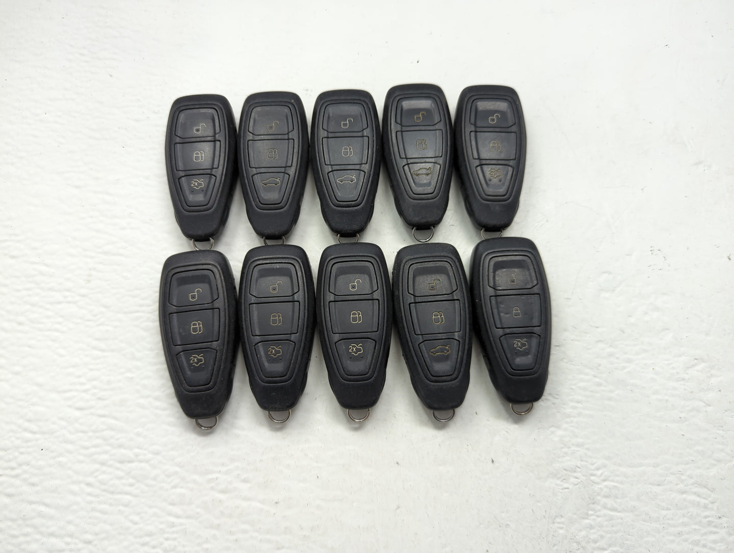 Lot of 10 Ford Keyless Entry Remote Fob MIXED FCC IDS MIXED PART NUMBERS - Oemusedautoparts1.com