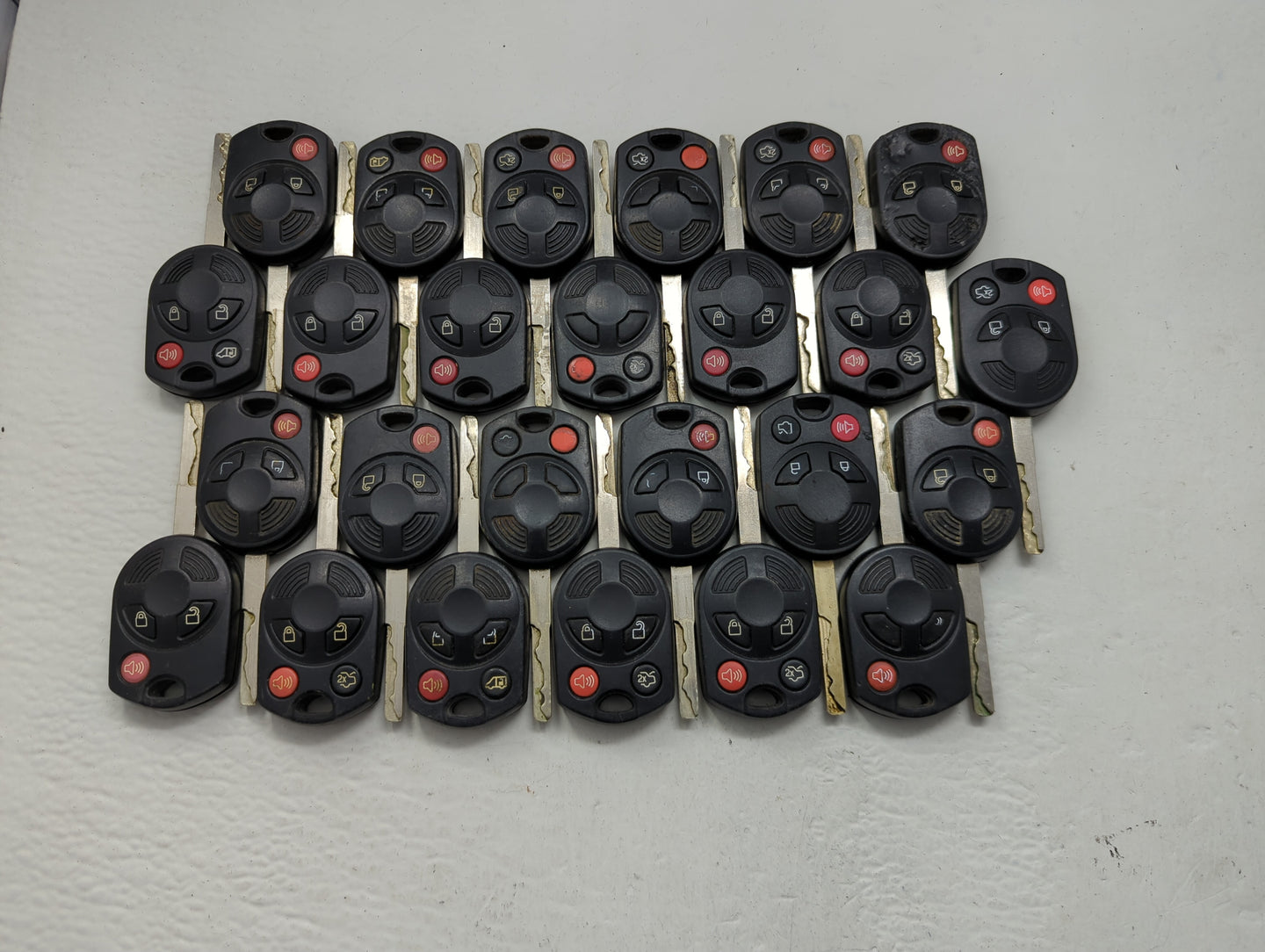 Lot of 25 Ford Keyless Entry Remote Fob OUCD6000022 - Oemusedautoparts1.com