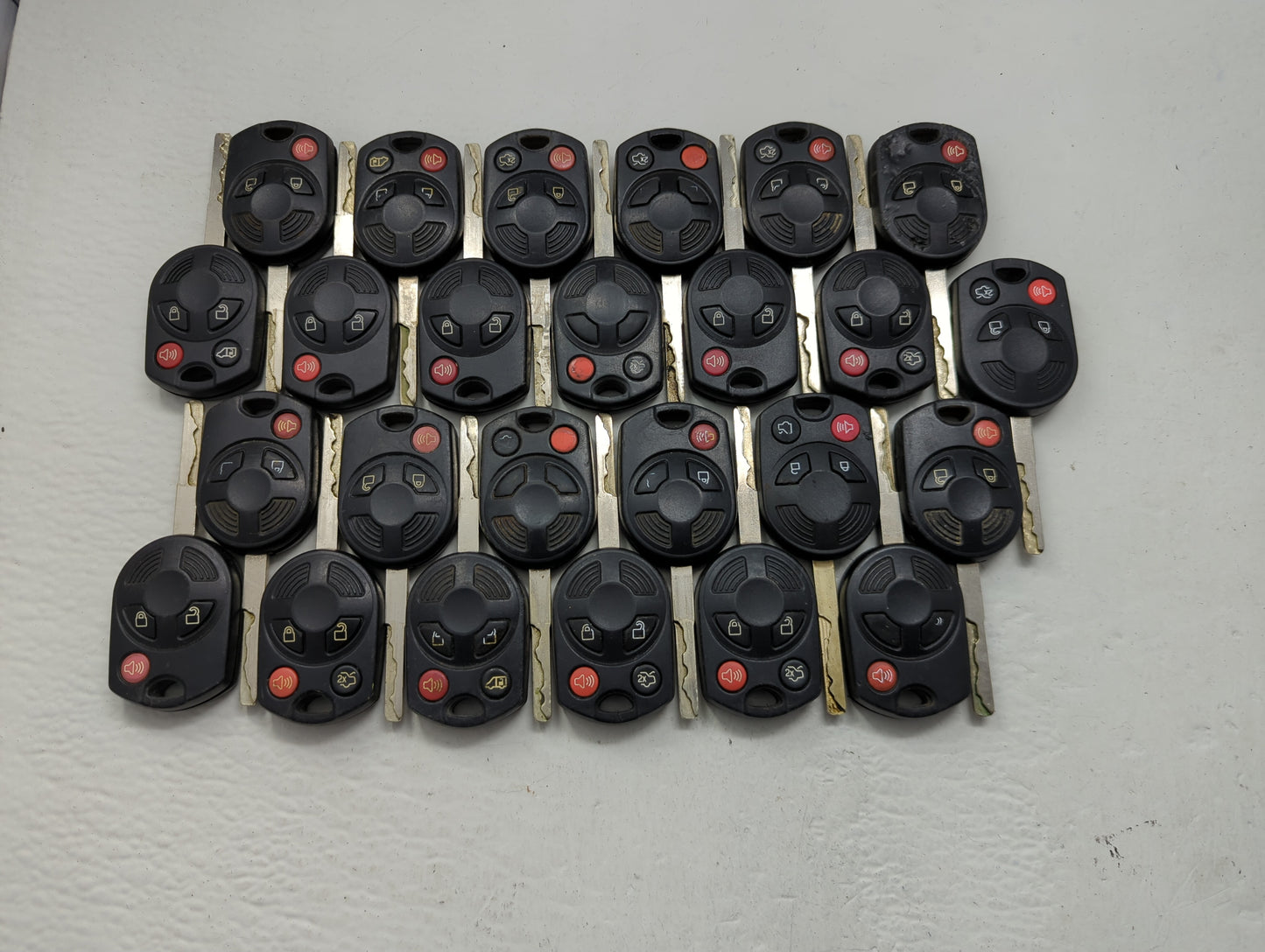 Lot of 25 Ford Keyless Entry Remote Fob OUCD6000022 - Oemusedautoparts1.com